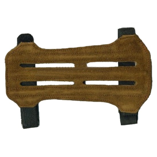 AW 9104 Vented Leather Armguard 7"