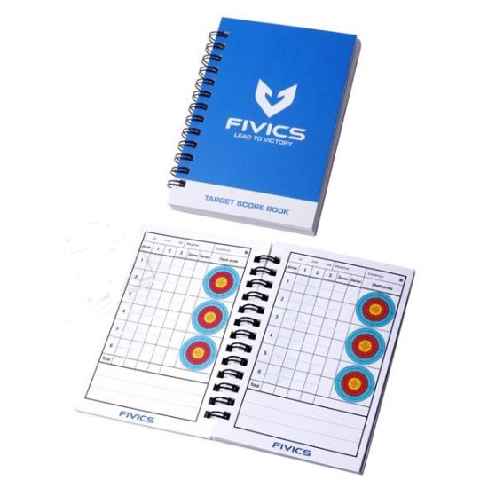 Fivics Target Score Book