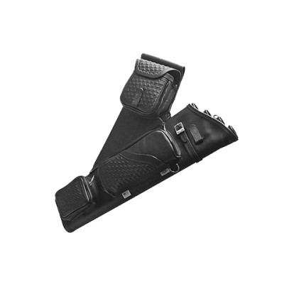 Neet Basket Weave Leather Target Quiver