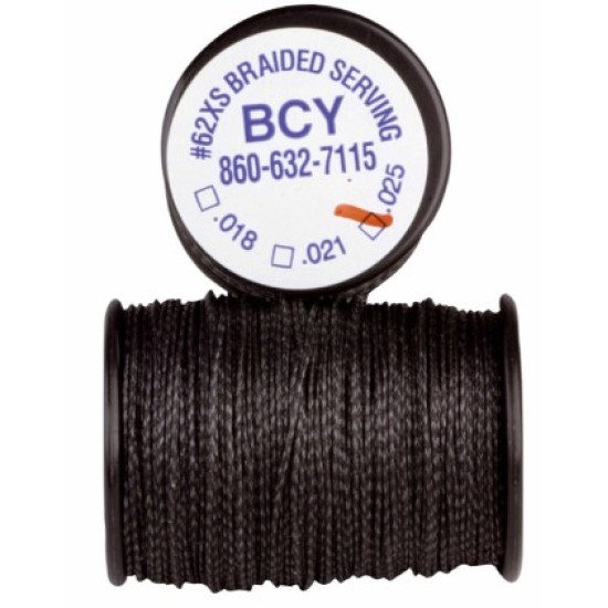 BCY Braided Serving Thread 62-XS 