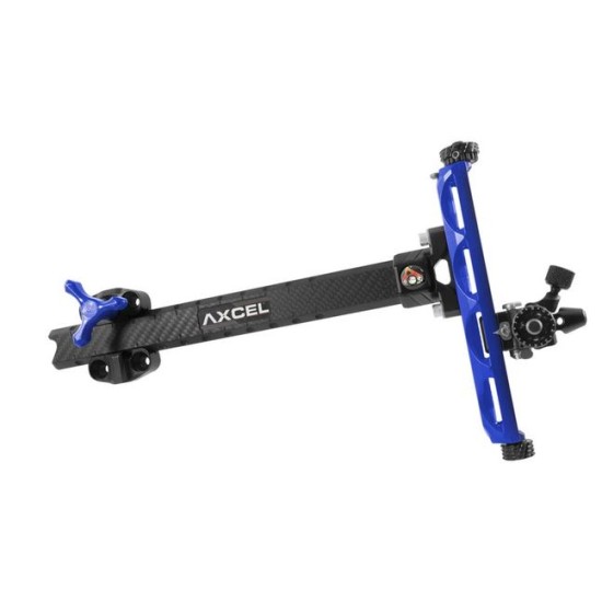 Axcel Sight Achieve XP Pro UHM Diamond Weave Carbon Bar Recurve 9"