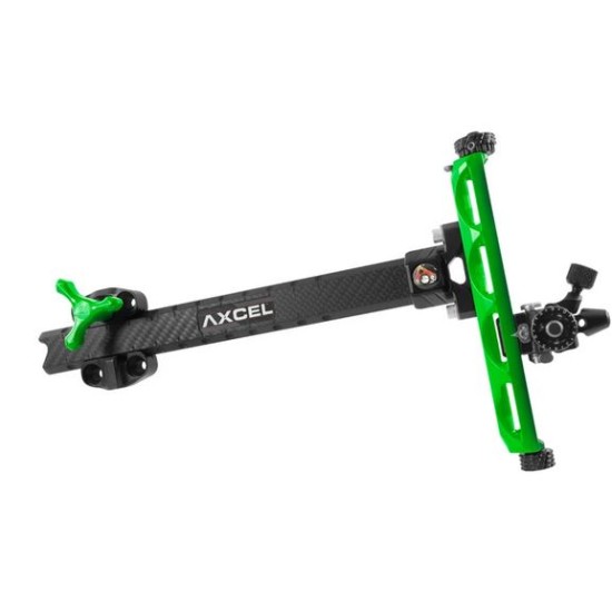 Axcel Sight Achieve XP Pro UHM Diamond Weave Carbon Bar Recurve 9"