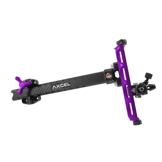 Axcel Sight Achieve XP Pro UHM Diamond Weave Carbon Bar Recurve 9"