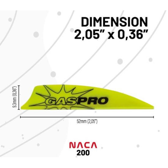 Gas Pro Vane Naca 200