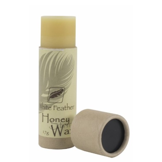 White Feather String Wax Beeswax
